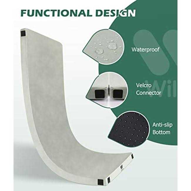 Willpo Certipur-us Memory Foam Camping Mattress Portable Sleeping Pad Floor Guest Bed Lightweight Outdoor - Image 4