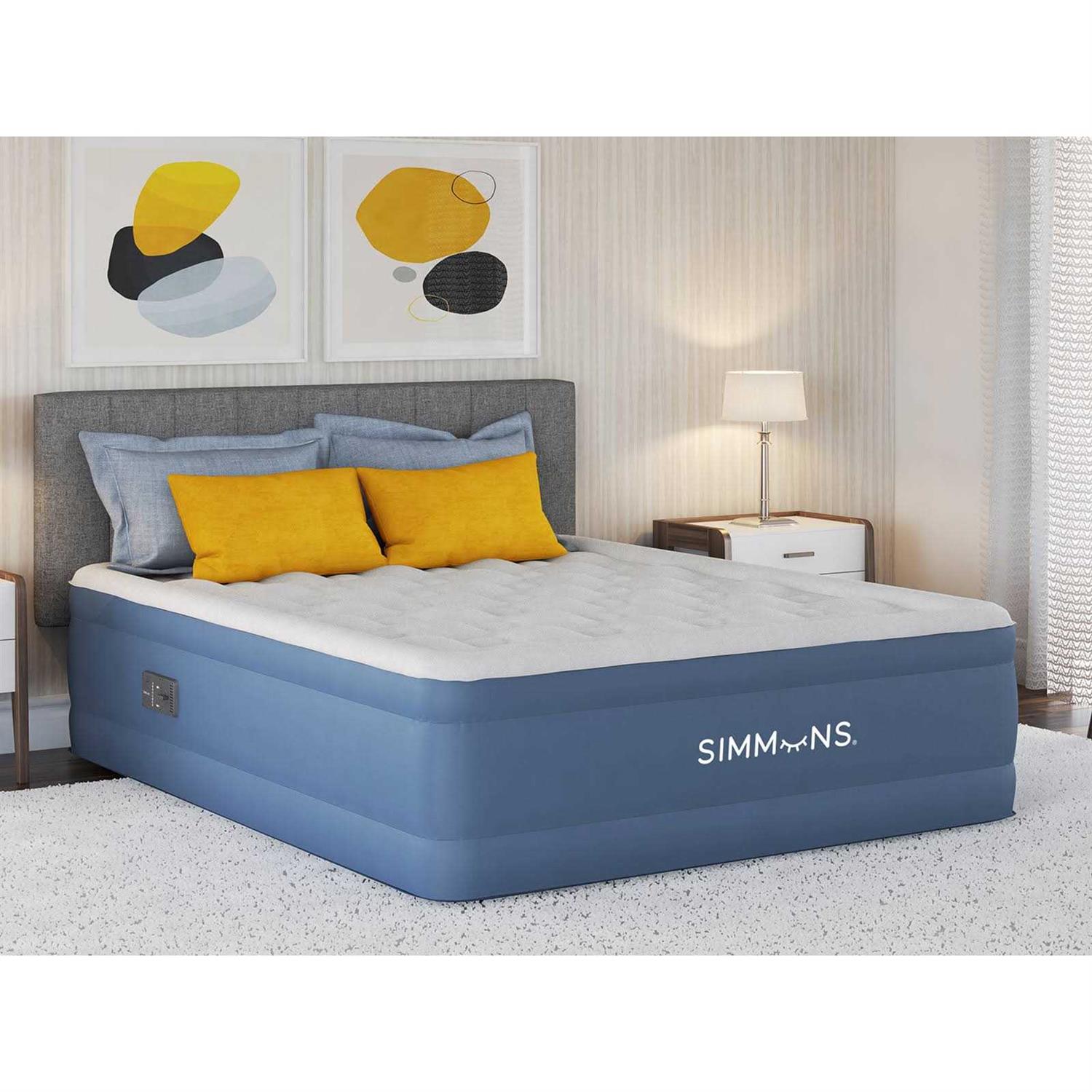 Simmons Rest Aire 17 Inflatable Air Mattress with Built-in Pump - Image 4