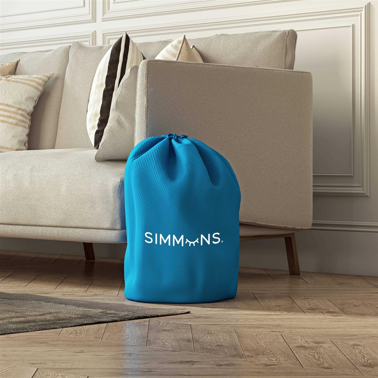 Simmons Rest Aire 17 Inflatable Air Mattress with Built-in Pump - Image 2