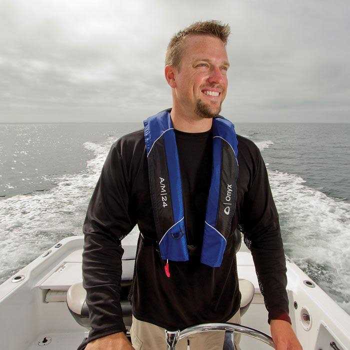 Onyx A/M-24 Manual Inflatable Life Jacket - Image 3