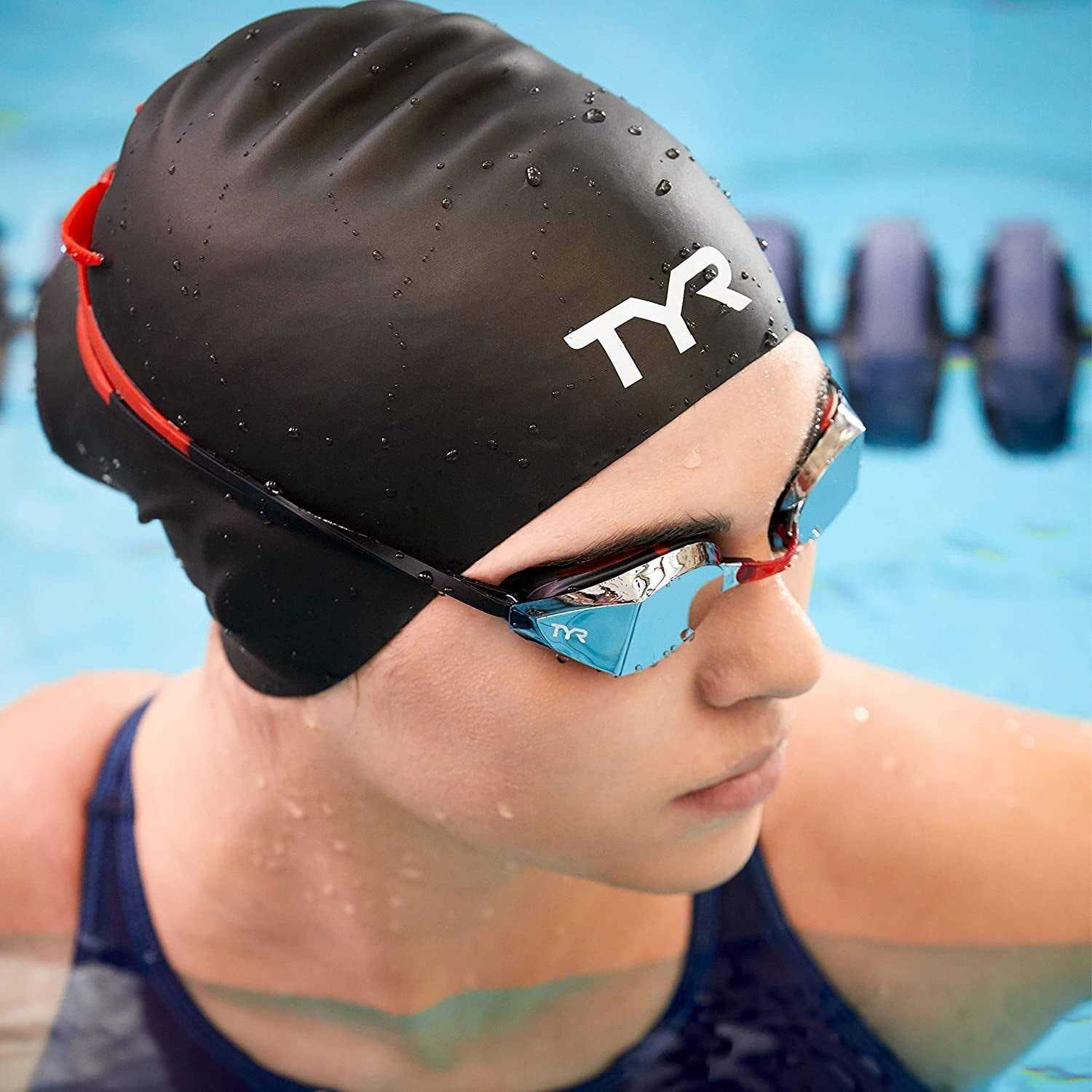 TYR Silicone Wrinkle-Free Swim Cap - Image 5