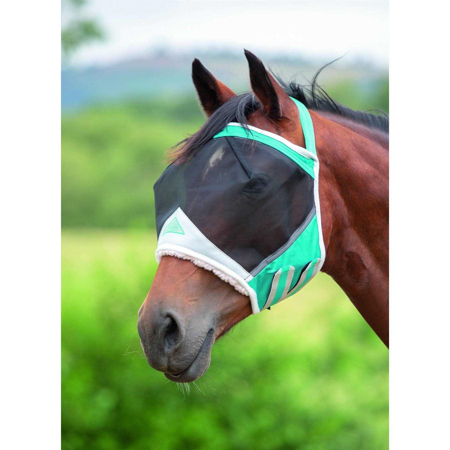 Shires Fine Mesh Fly Mask Ears - Image 4