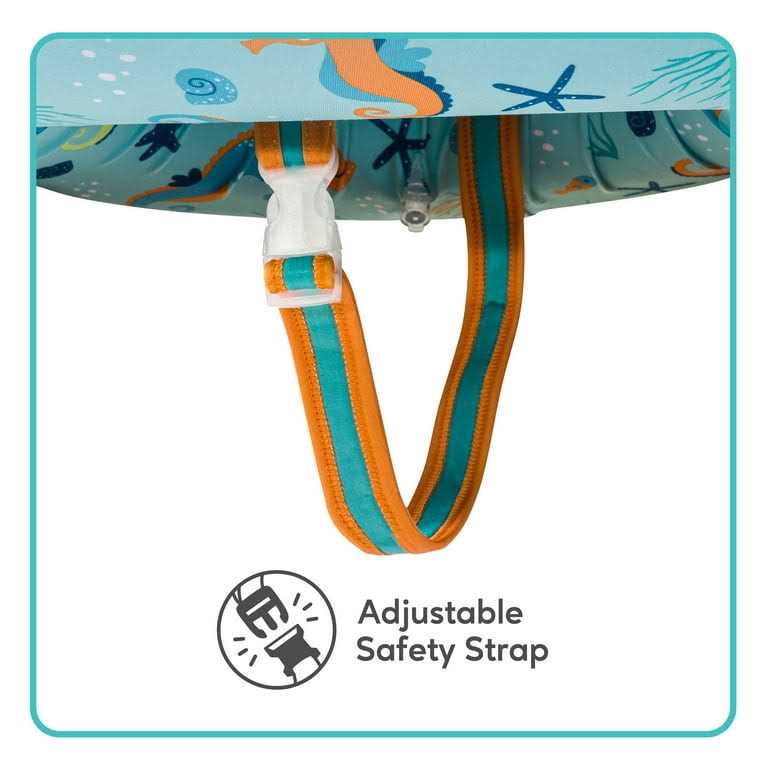 Swimschool Inflatable Premium Tot Trainer Float, Adjustable Strap - Image 3