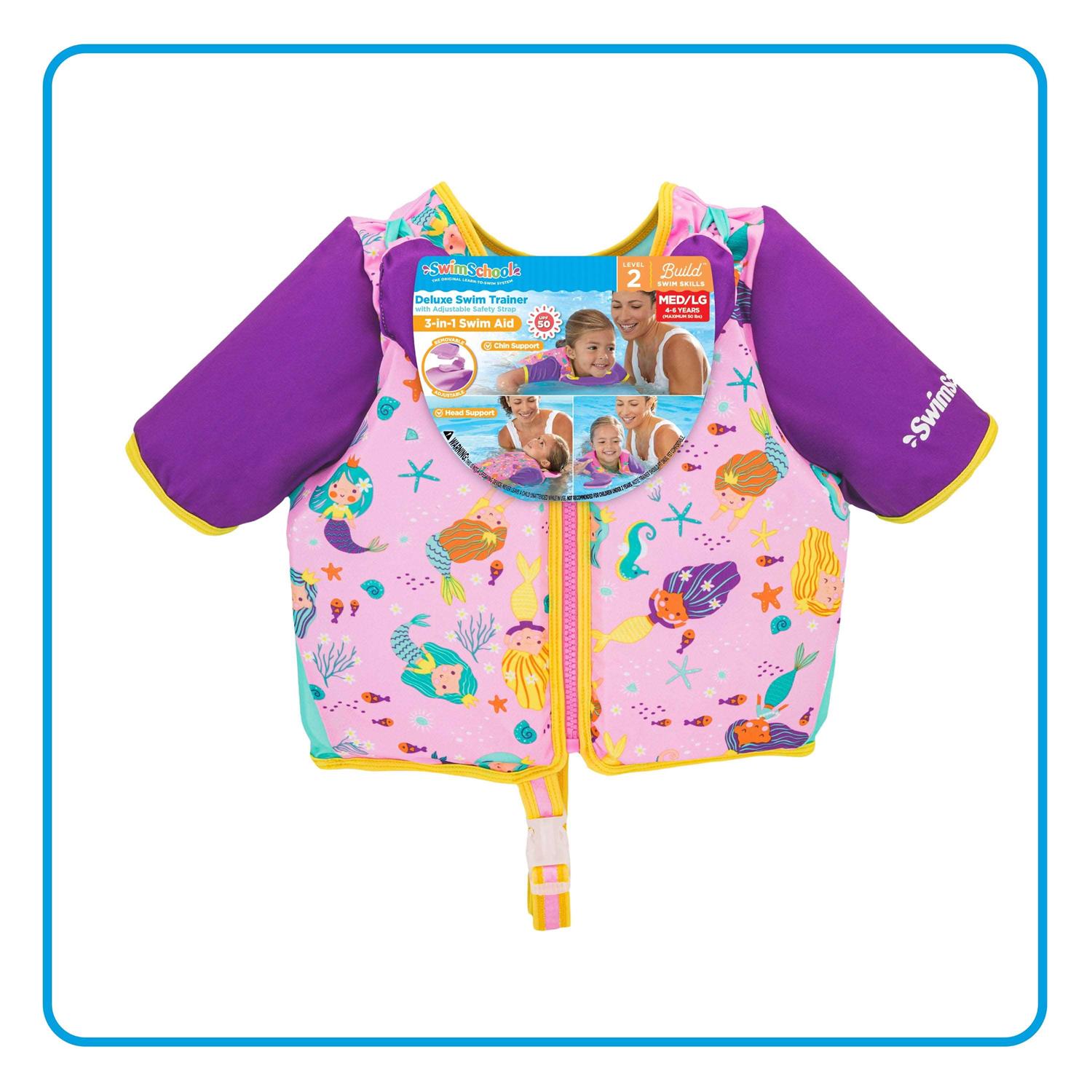 Swimschool Swim Vest for Kids with Collar - Image 3