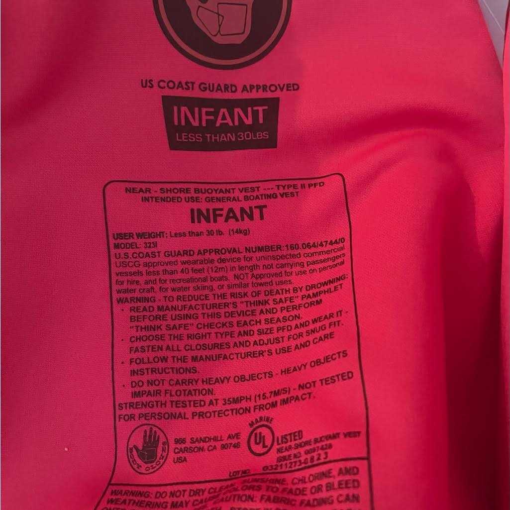 Body Glove Child Girl Evoprene PFD - Image 3