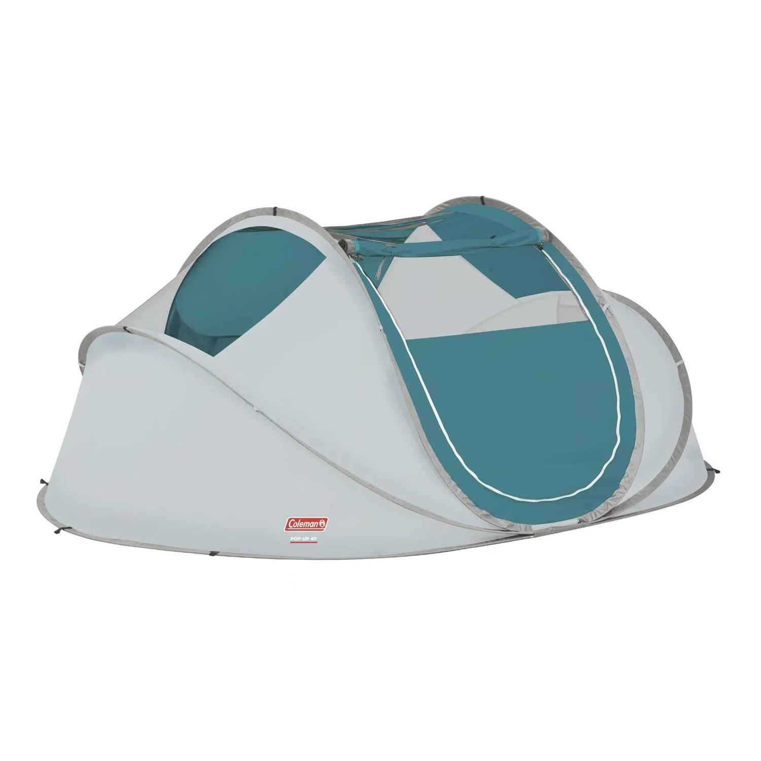 Coleman Galiano 4 Man Fastpitch Pop Up Tent Blue - Image 4