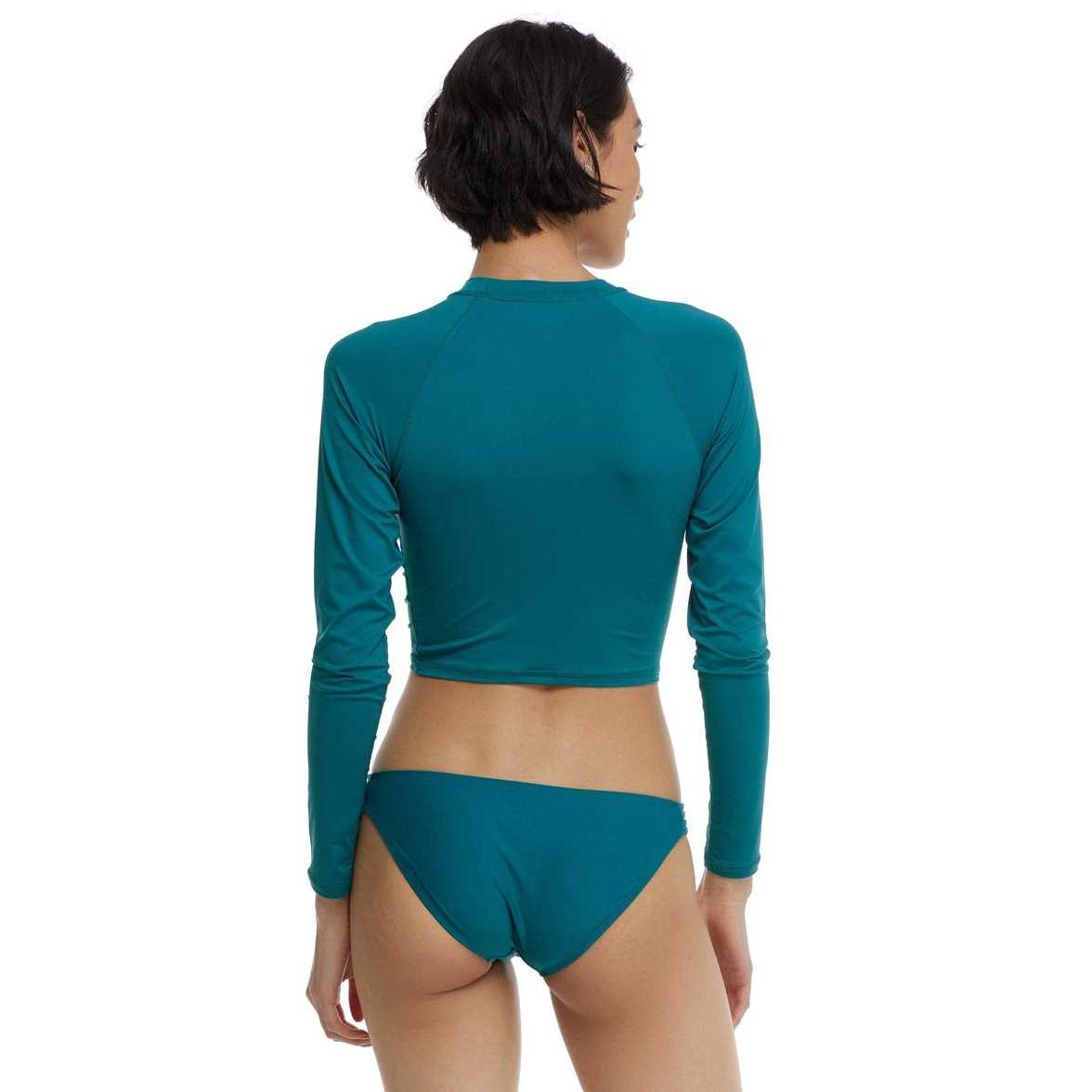 Body Glove Women's Let It Be Long Sleeve Crop Rash Guard - Image 3