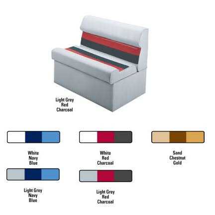 Wise Deluxe Pontoon 36 inch Bench 8WD100-1011 - Image 3