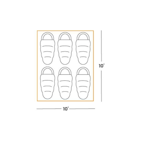 White Duck Outdoors Prota Canvas Cabin Tent - Image 3