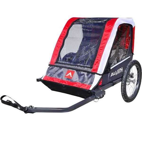 Allen Sports Deluxe Steel 2-Child Bicycle Trailer - Image 3