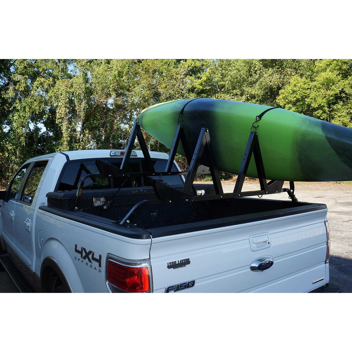 Viking Solutions Truck Bed Kayak/SUP Rack Adjustable Heavy-Duty Powder-Coated Steel Construction Supports 150lbs - Image 5