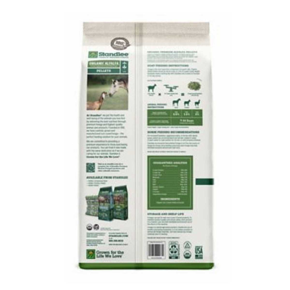 Standlee Premium Organic Alfalfa Pellets - Image 3