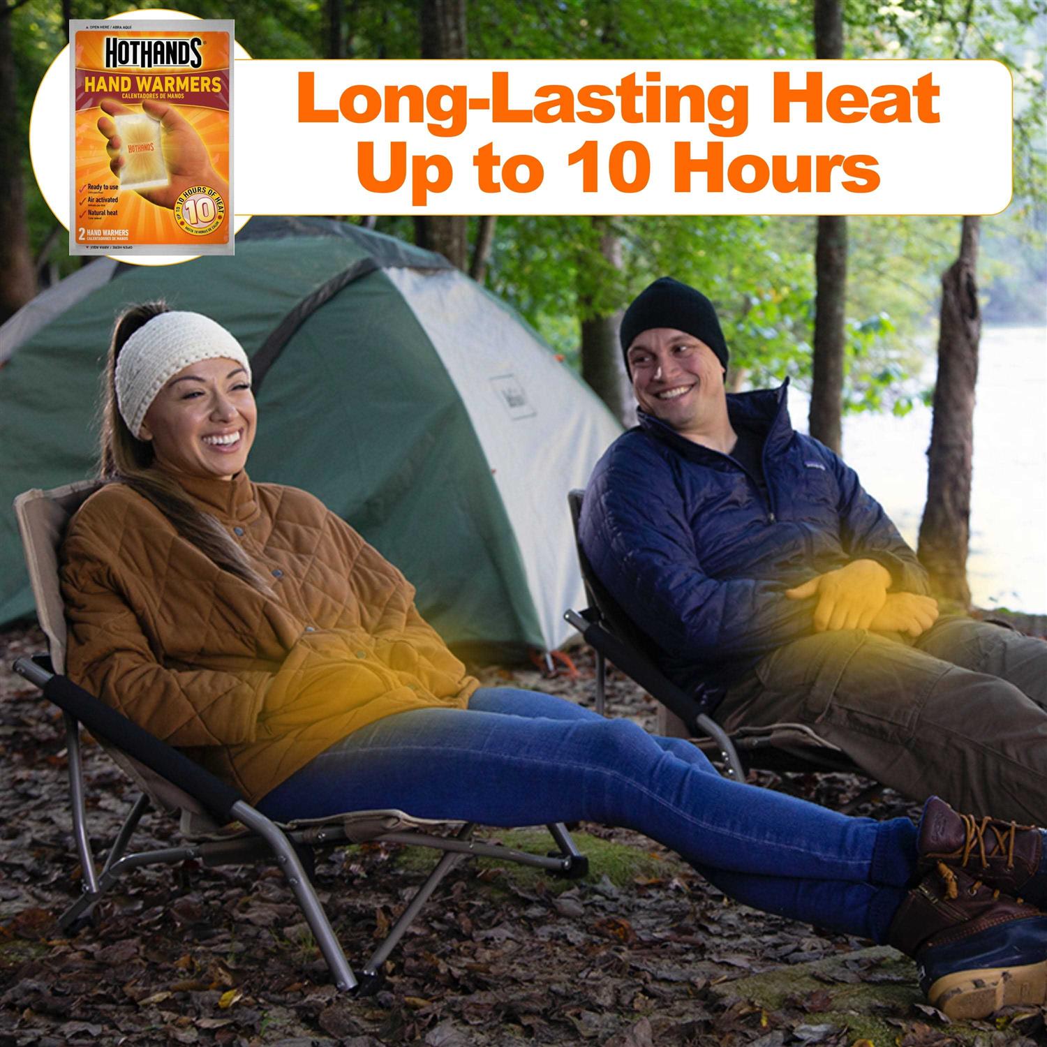 HotHands Hand & Toe Warmers Long Lasting Natural Odorless Air Activated Warmers - Image 2