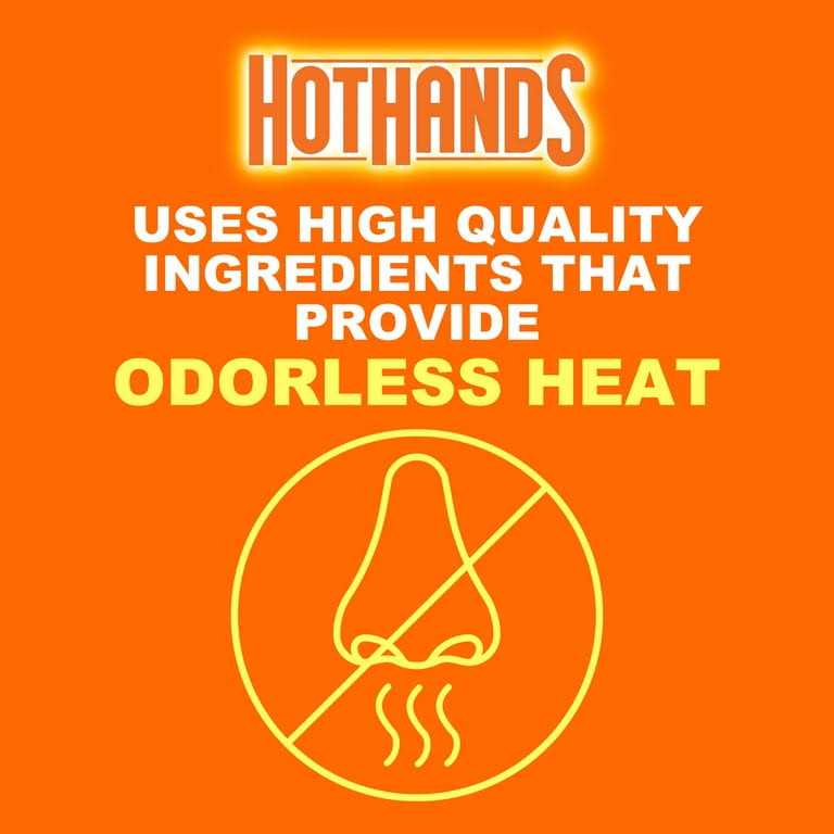 HotHands Hand & Toe Warmers Long Lasting Natural Odorless Air Activated Warmers - Image 3