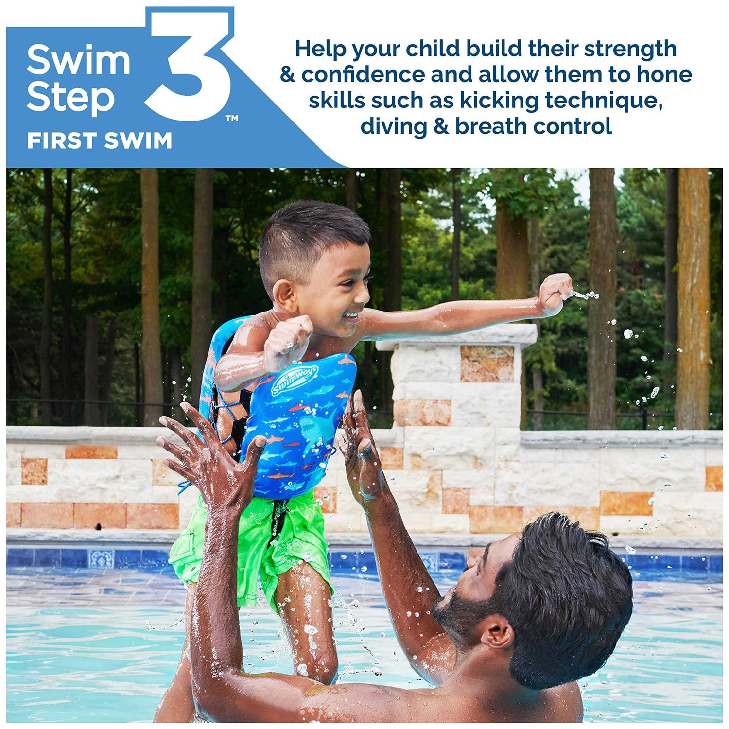 SwimWays Kids' Power Swimmer Vest - Image 4