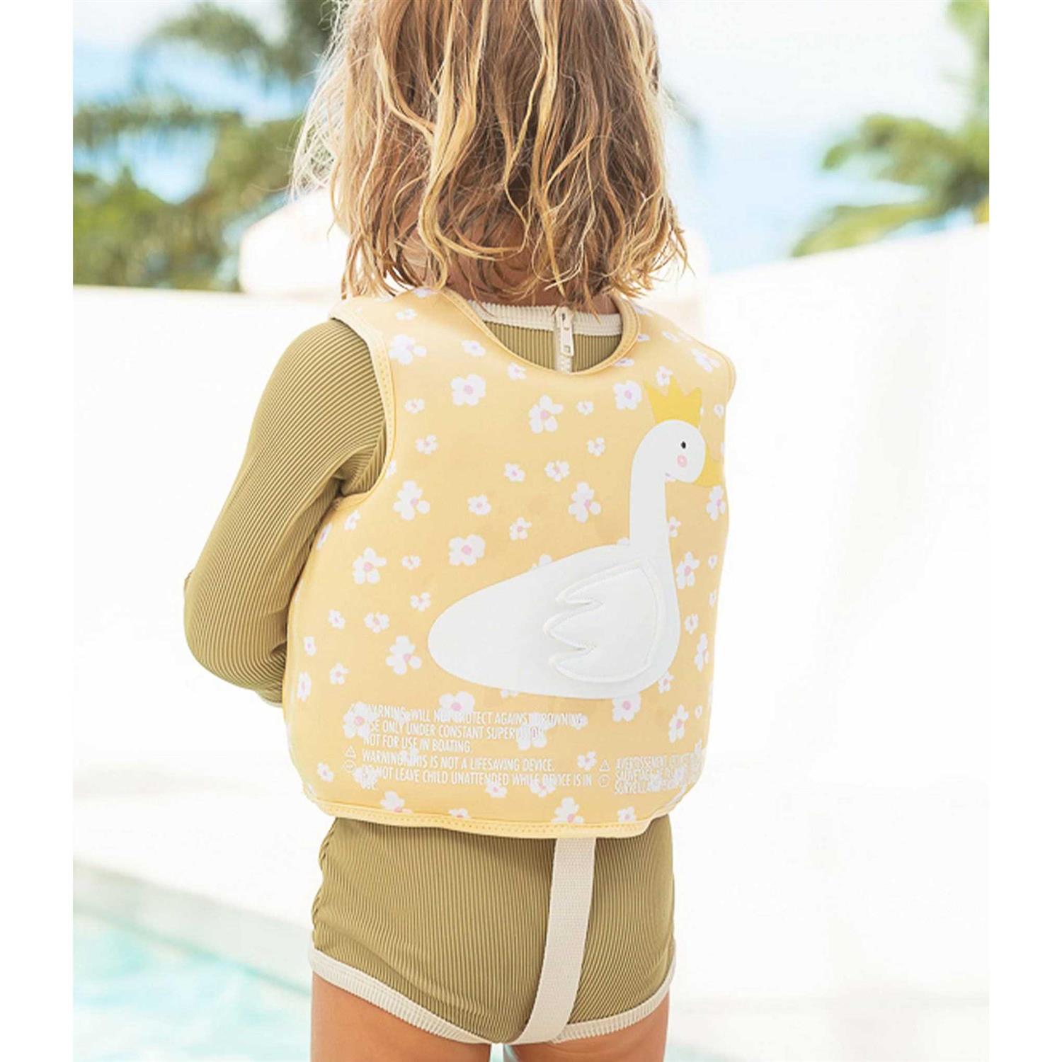 Sunnylife Swim Vest Princess Swan Buttercup - Image 3
