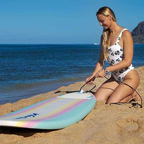 Wavestorm 8ft Classic Longboard Surfboard - Image 3