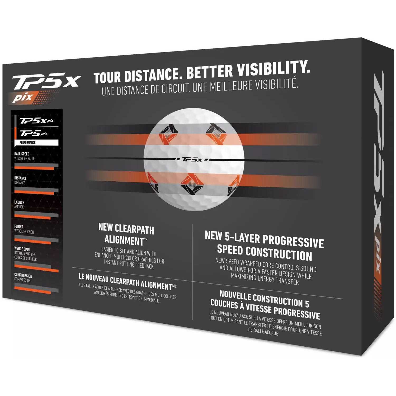 TaylorMade TP5x Pix Golf Balls - Image 4
