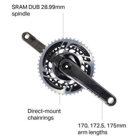 SRAM Red AXS Crankset DUB - Image 3