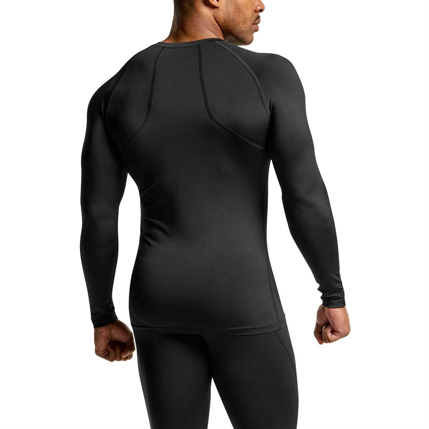 ATHLIO Men's Long Sleeve Compression Shirts Sports Base Layer - Image 4
