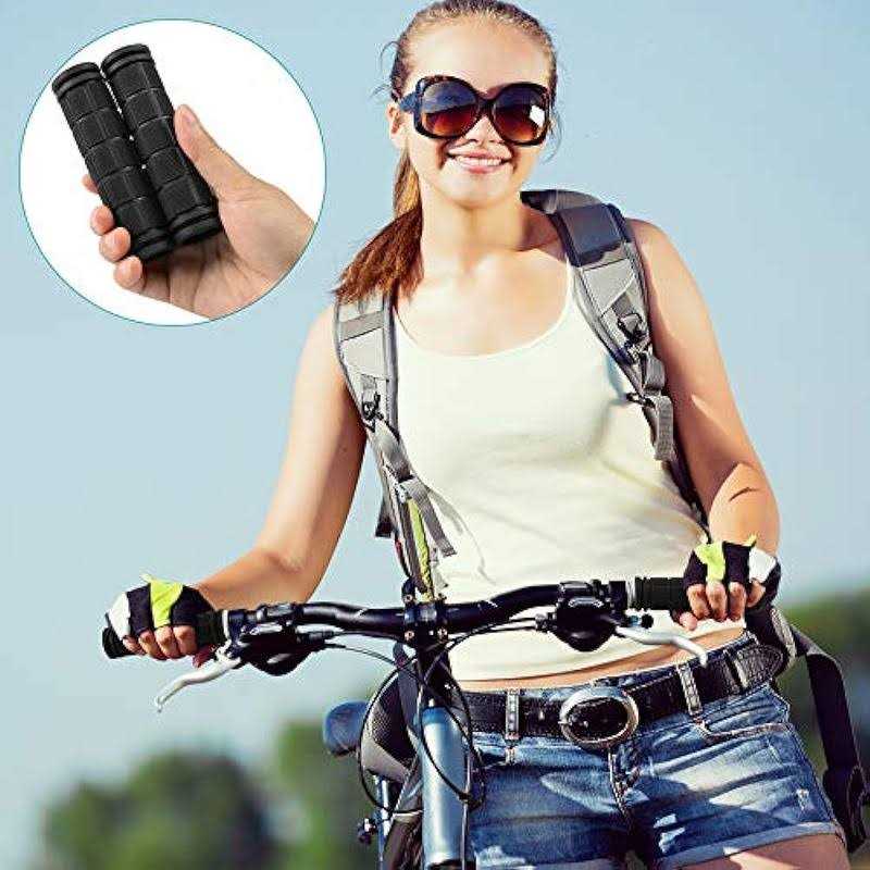 CHUNZEXI 4Pcs Bike Handle Grips Kids Non-Slip-Rubber Bicycle Handlebar Grips - Image 3