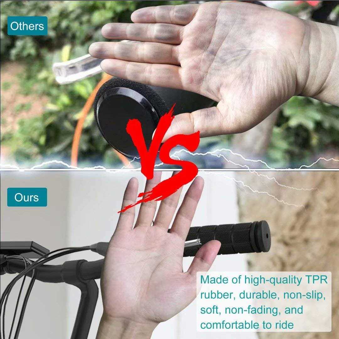 CHUNZEXI 4Pcs Bike Handle Grips Kids Non-Slip-Rubber Bicycle Handlebar Grips - Image 4