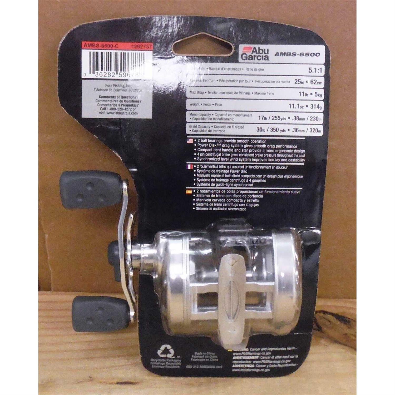 Abu Garcia Ambassadeur S Baitcast Reel - Image 3