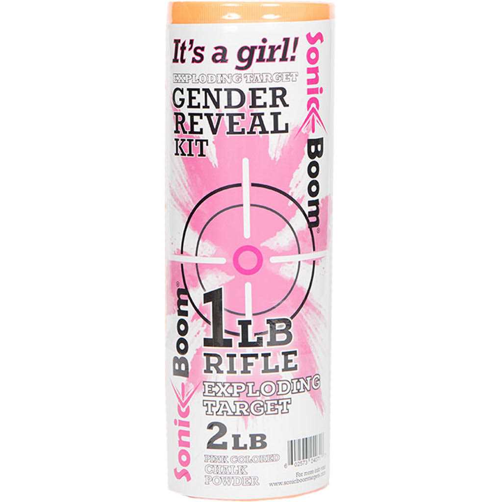 Sonic Boom Exploding Target Gender Reveal Kit - Image 4