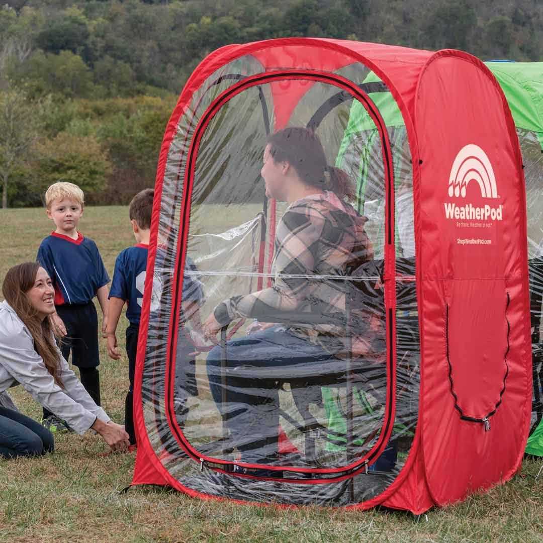 WeatherPod Large 1-Person Pod Pop-Up Weather Pod, Protection from Cold, Wind and Rain - Image 4