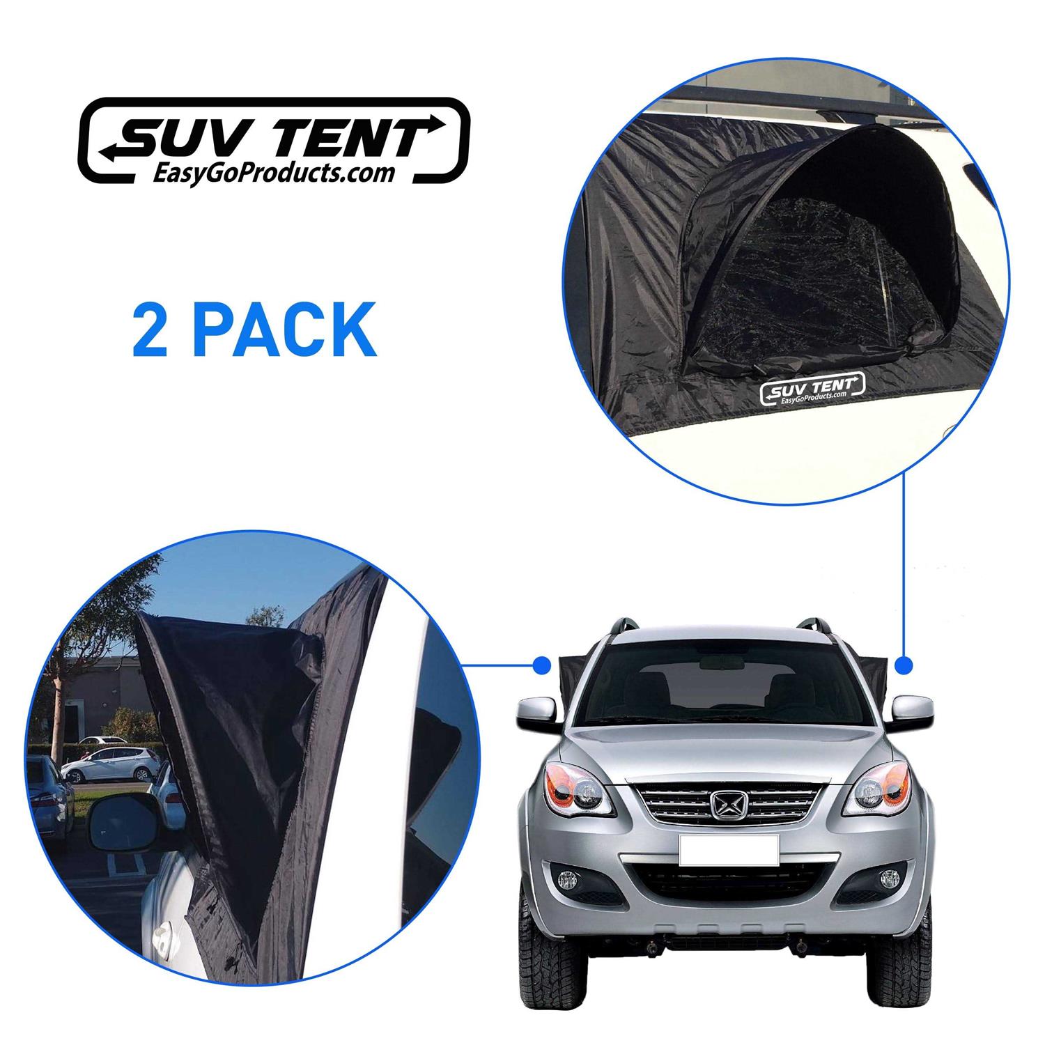 SUVTent Car Camping Tent Tent Works as Vent, Bug Guard and Sun Screen Canopy - Image 5