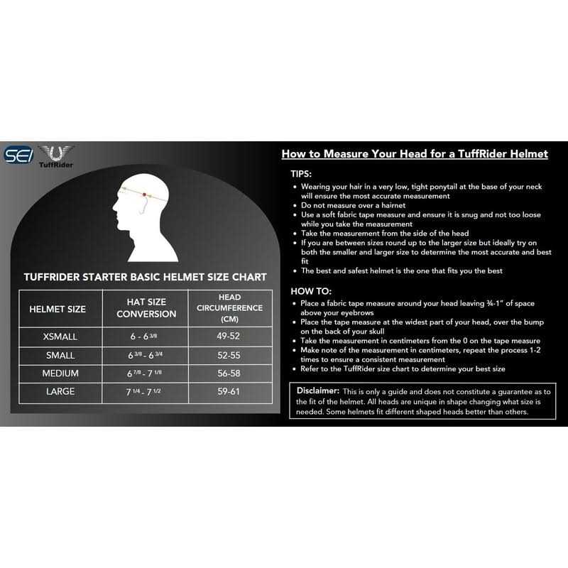 TuffRider Starter Basic Equestrian Helmet - Image 2