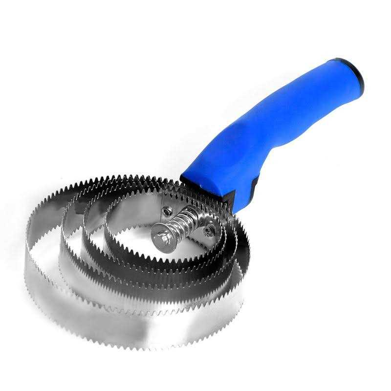 BOTH WINNERS Reversible Stainless Steel Curry Comb with Soft Touch Grip