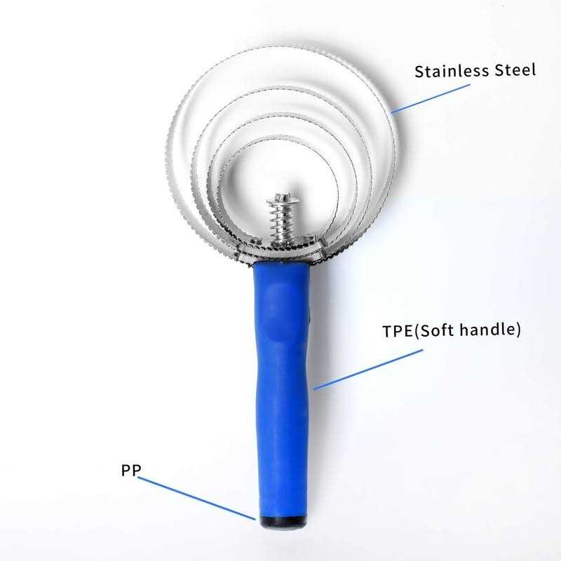 BOTH WINNERS Reversible Stainless Steel Curry Comb with Soft Touch Grip - Image 3