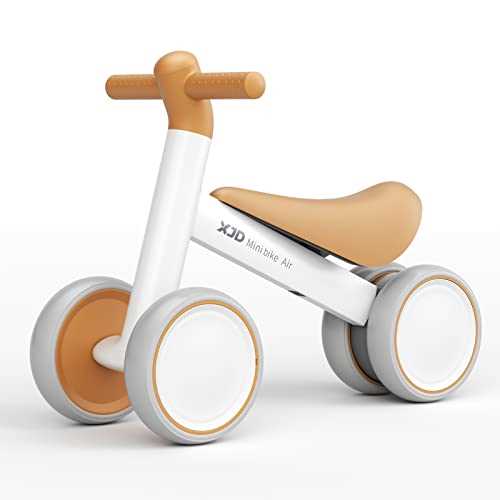 XJD Baby Balance Bikes Bicycle Baby Toys for 1 Year Old Boy Girl 10 Month -36 Months Toddler Bike Infant No Pedal 4 Wheels First Bike or Birthday - Image 3
