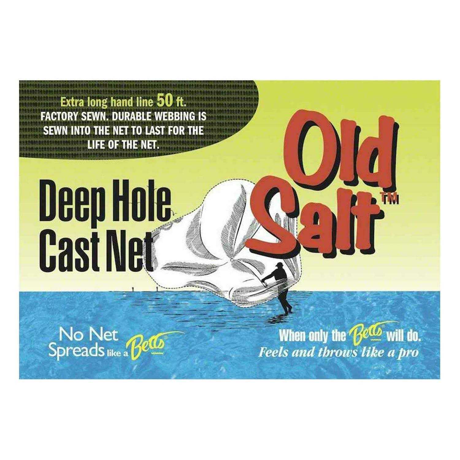 Bett's| Betts Old Salt Deep Hole Cast Net - Image 3