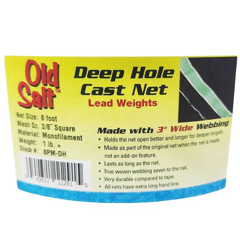 Bett's| Betts Old Salt Deep Hole Cast Net - Image 4