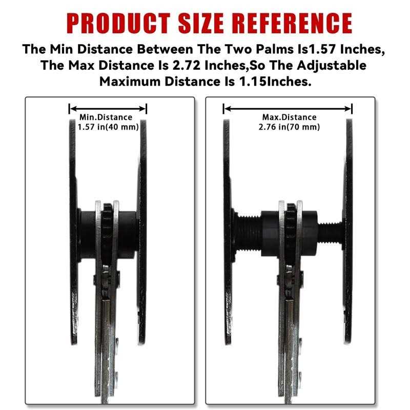 C Q CHANG QI 360° Brake Caliper Press Tool with 4 Caliper Hangers - Image 4