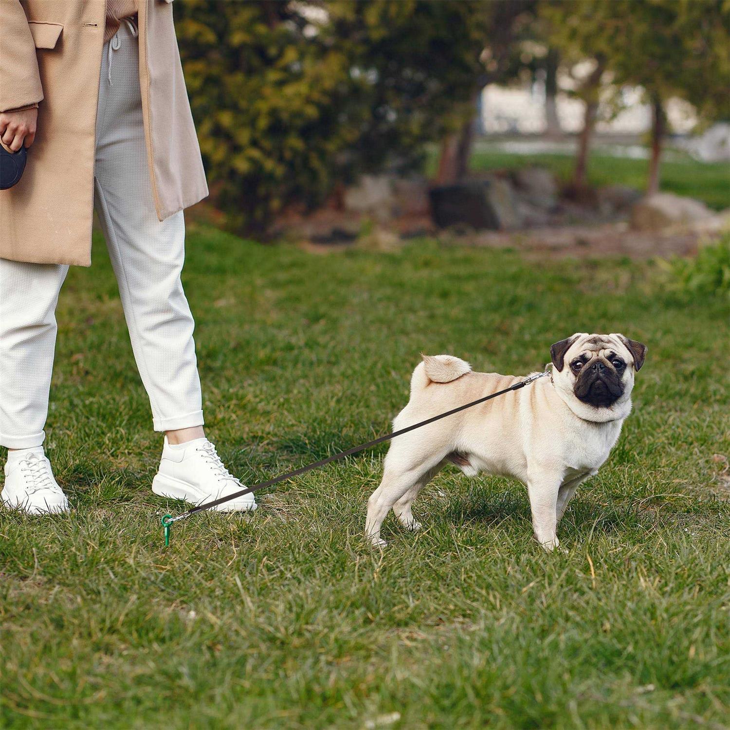 VASGOR 18” Ground Anchors Easy to Use with Drill 30mm Diameter - Image 3