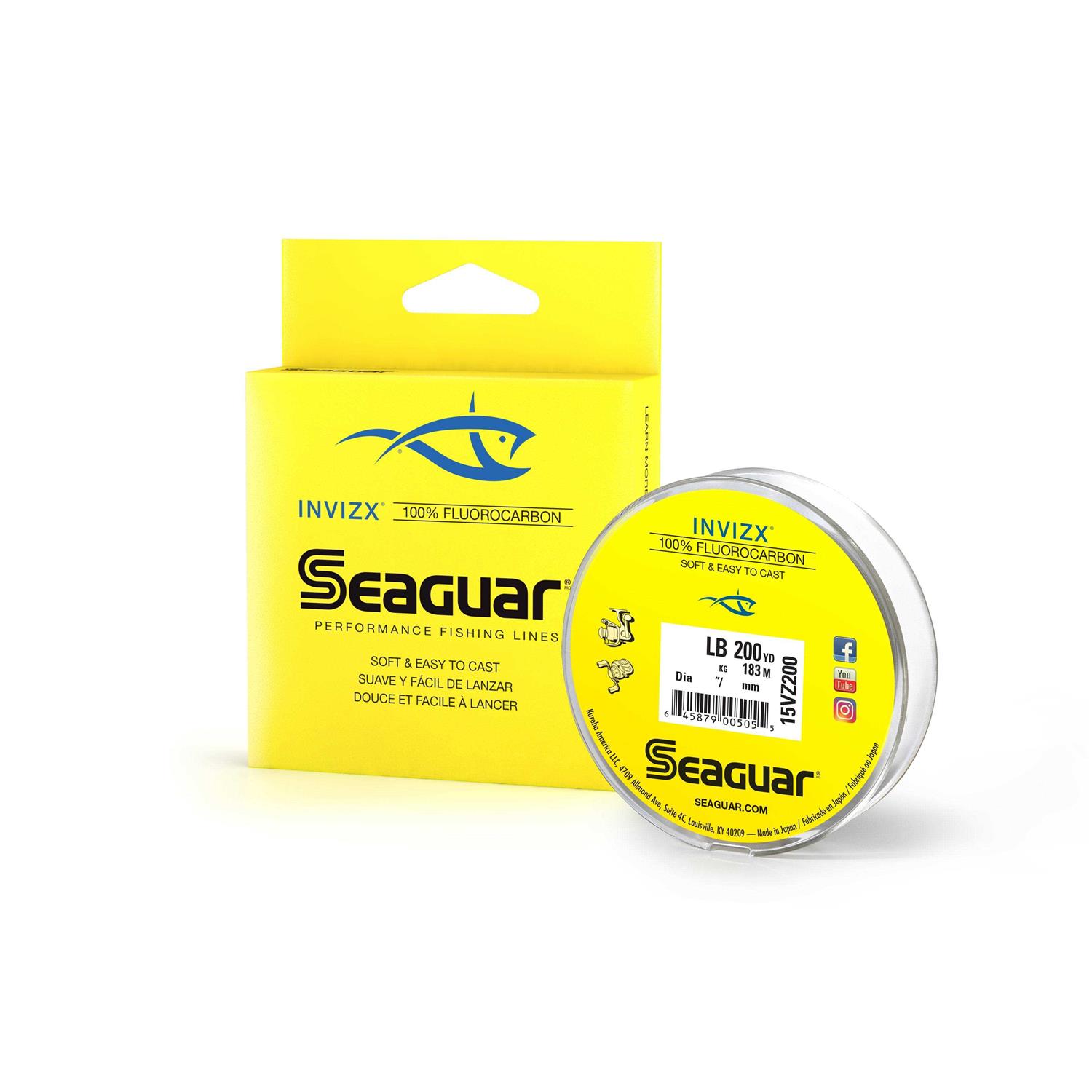 Seaguar InvizX 600 Flourocarbon Fishing Line - Image 3