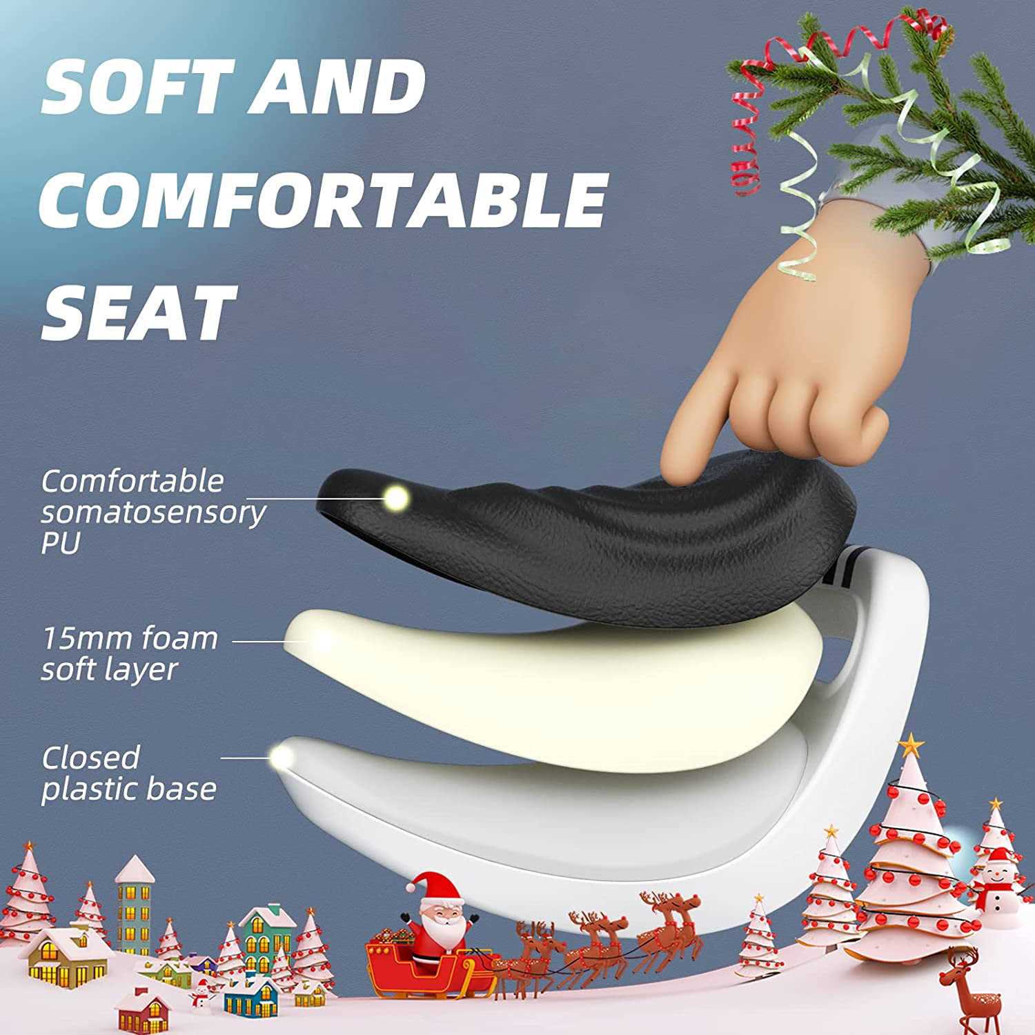 Xjd 5 in 1 Toddler Bike for 1-5 Years Old Boys Girls Kids Trikes for Balance Training Baby Bike Infant Trike - Image 3