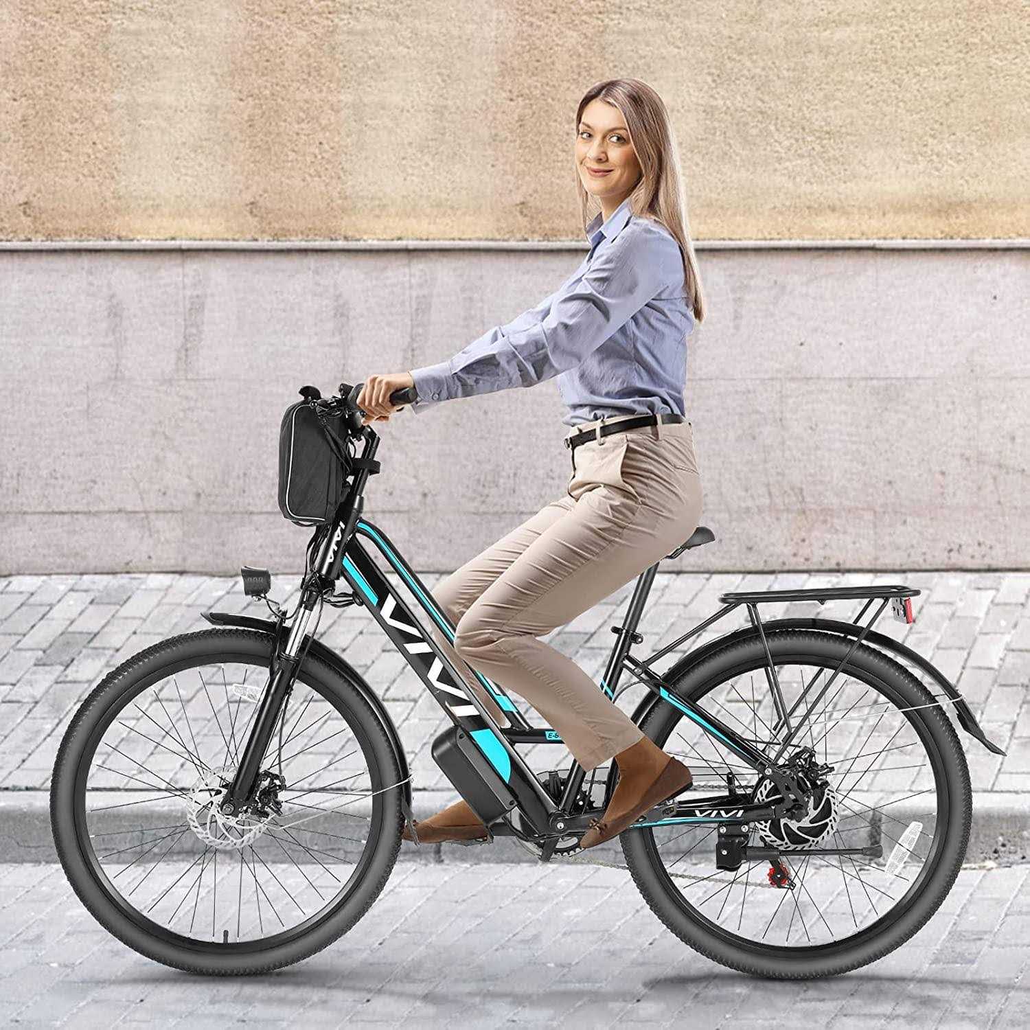 Vivi MT26G Step-Through Electric Commuter Bike - Image 4