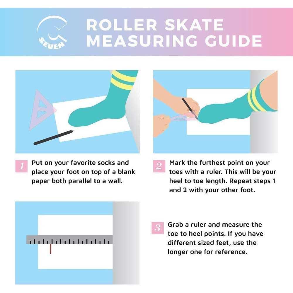 C SEVEN C7skates Cute Roller Skates for Girls and Adults - Image 3