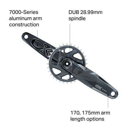 SRAM GX Eagle Boost DUB Crankset - Image 3