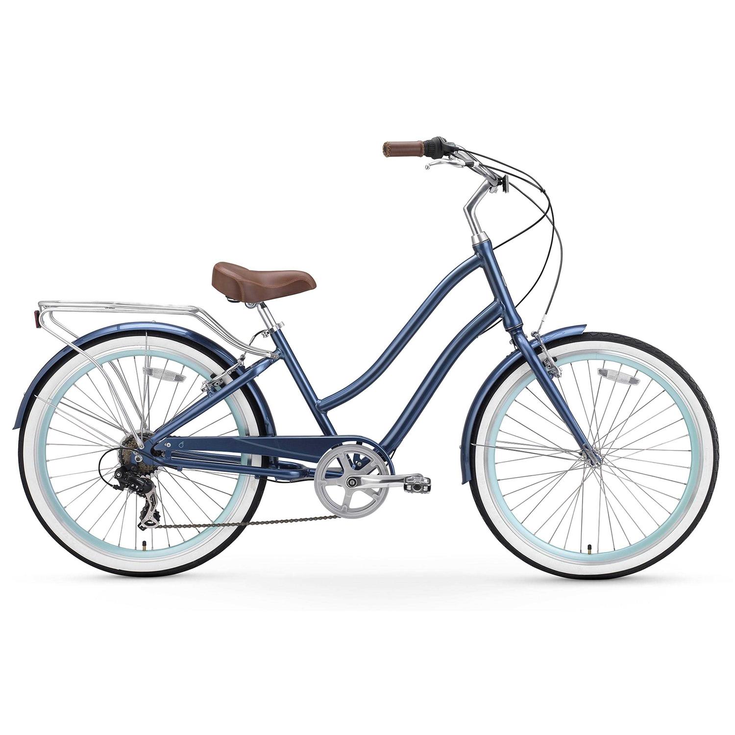 sixthreezero EVRYjourney Women's 3-Speed Step-Through Hybrid Cruiser Bicycle - Image 4