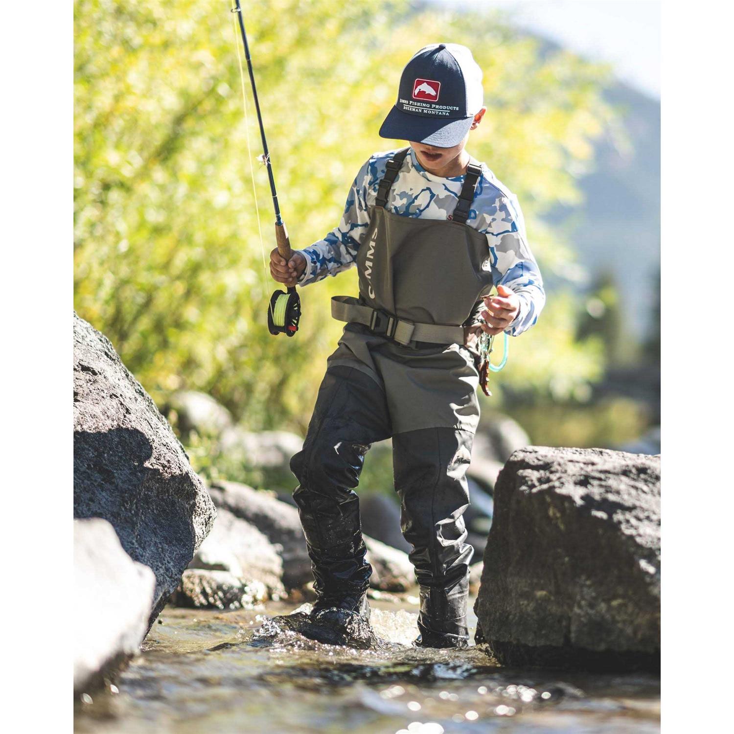 Simms Kid's Tributary Stockingfoot Waders - Image 2