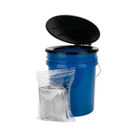 Camco Toilet Bucket with Seat 41549 - Image 3