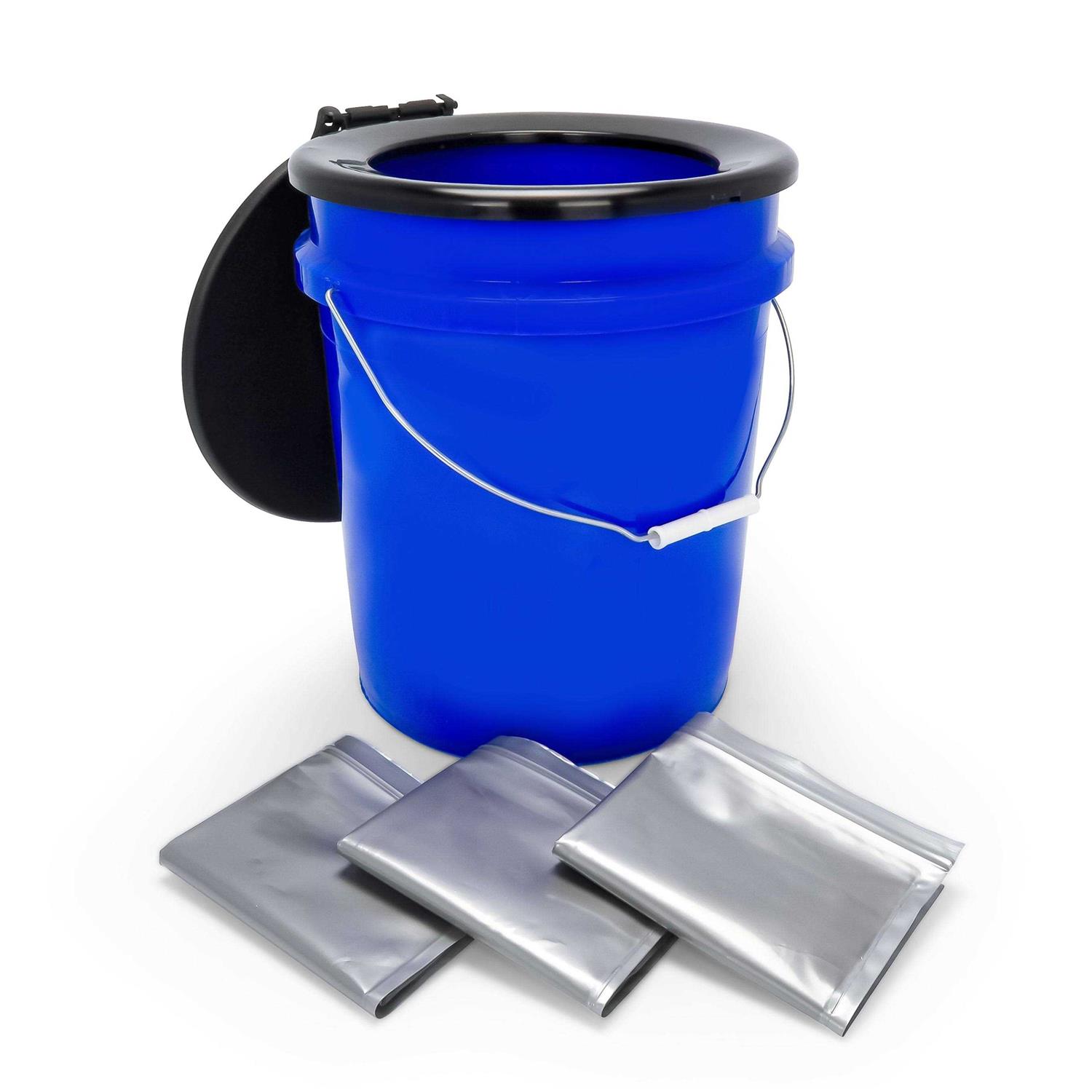 Camco Toilet Bucket with Seat 41549 - Image 5