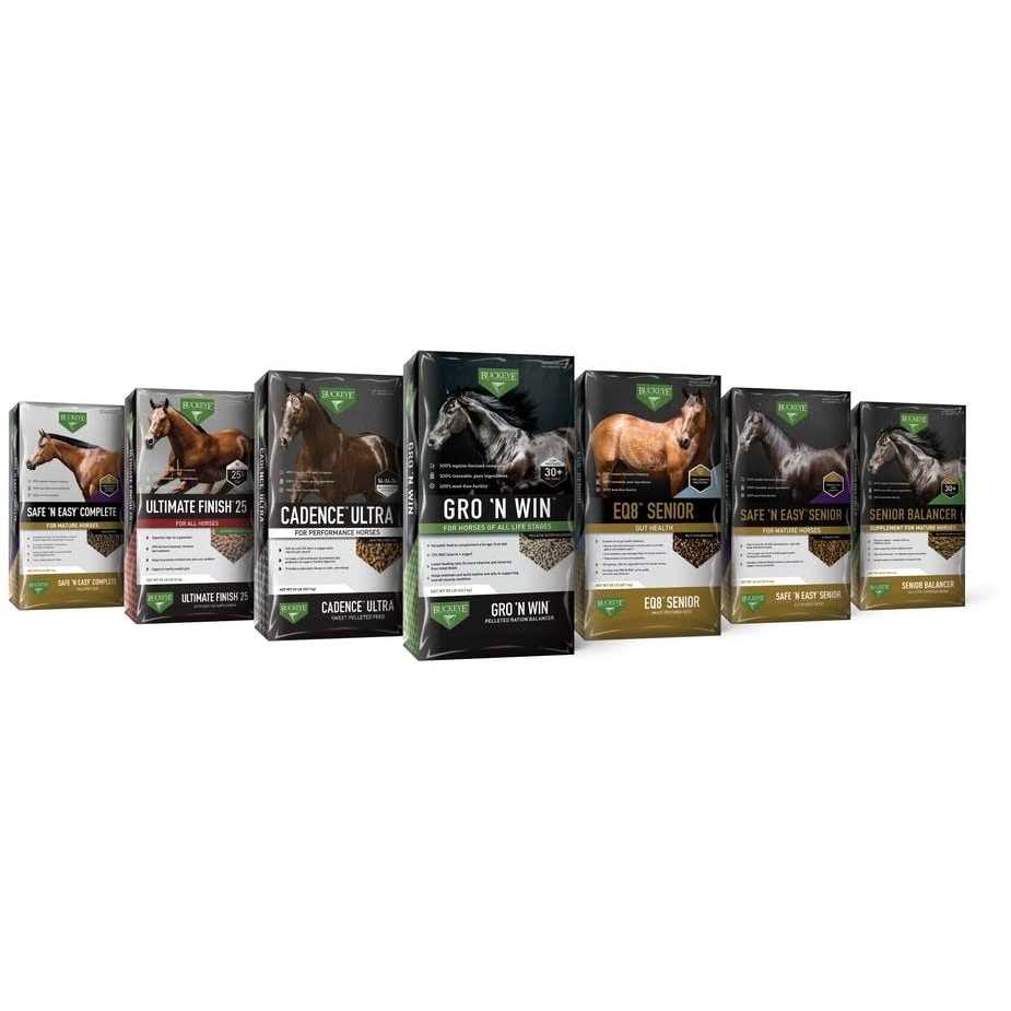 Buckeye Nutrition Ultimate Finish SRB+ Stabilized Rice Bran Pellets Horse Supplement - Image 3
