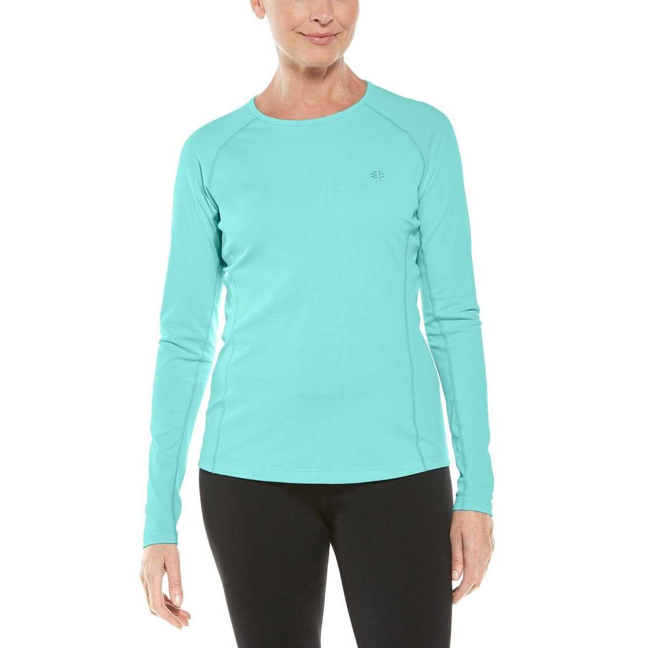 Coolibar Women's Hightide Long Sleeve Swim Shirt