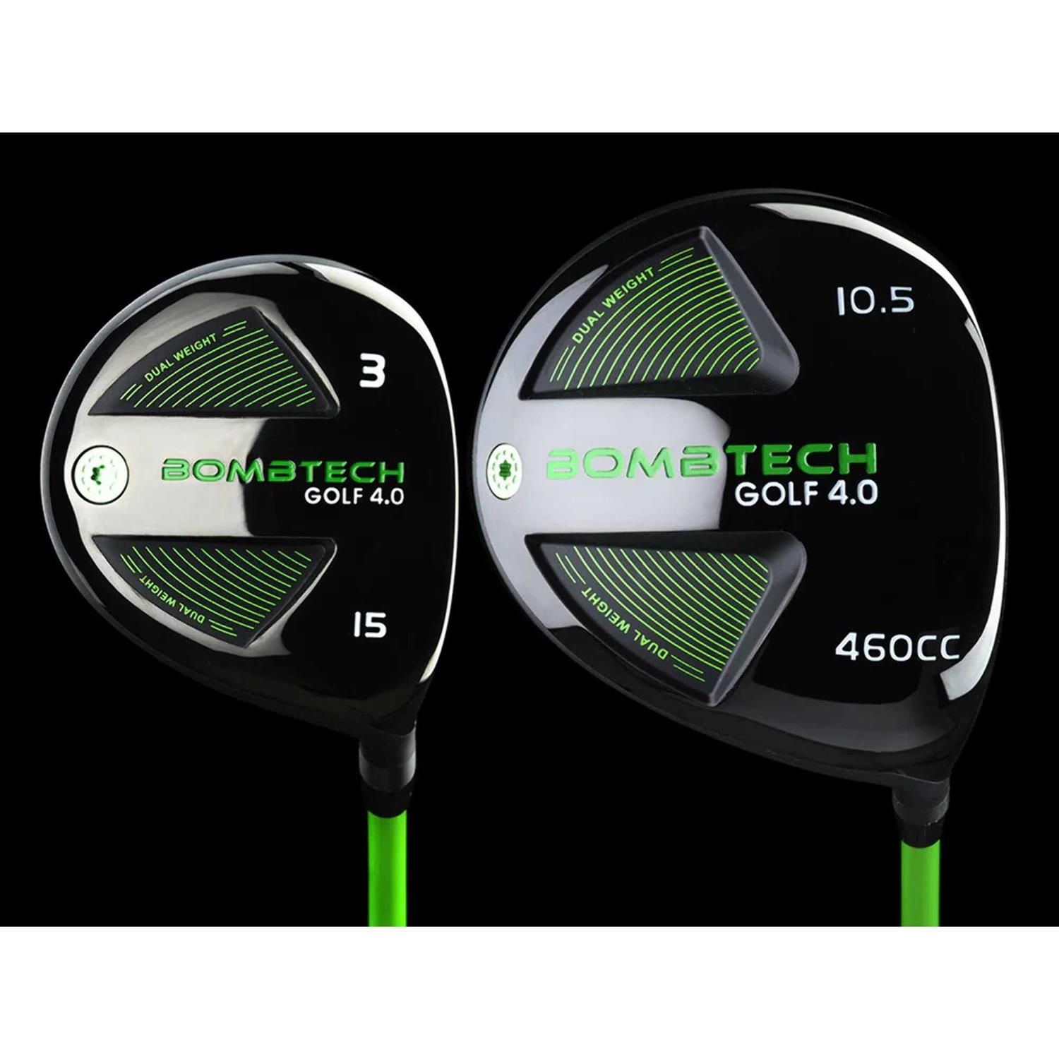 BombTech Golf 4.0 Driver and 3 Wood Set - Image 4